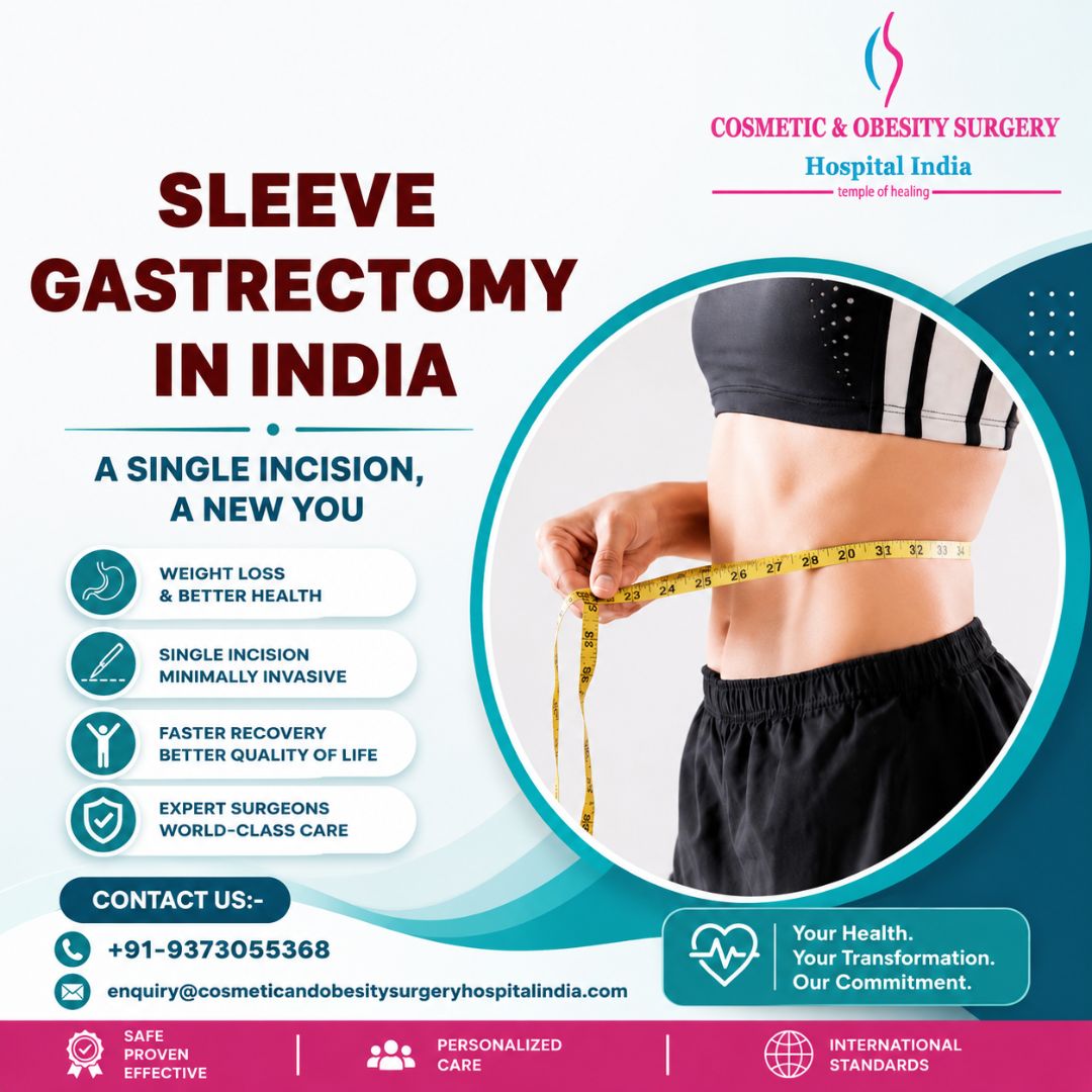 Cost of Gastric sleeve surgery in India